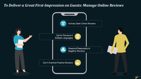 Manage Online Reviews To Deliver Great Impression On Guests Training Ppt