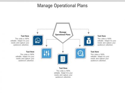 Manage operational plans ppt powerpoint presentation summary master slide cpb