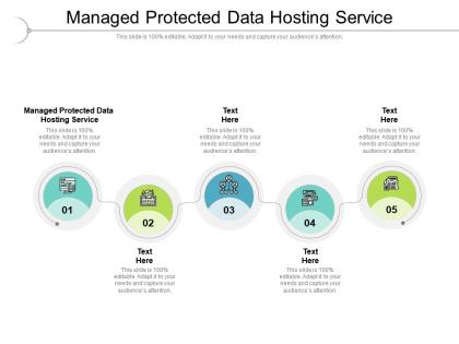 Managed protected data hosting service ppt powerpoint presentation show cpb