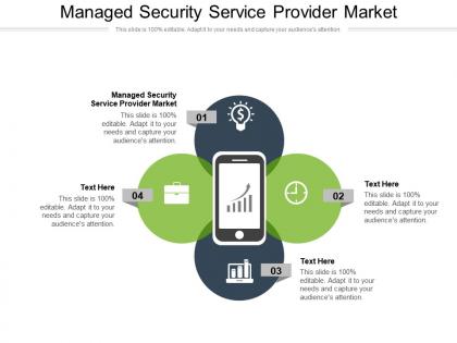 Managed security service provider market ppt powerpoint presentation portfolio visuals cpb