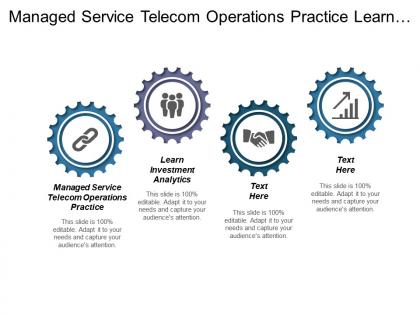 Managed service telecom operations practice learn investment analytics cpb
