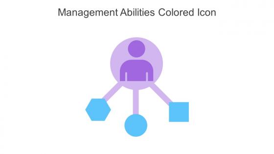 Management Abilities Colored Icon In Powerpoint Pptx Png And Editable Eps Format
