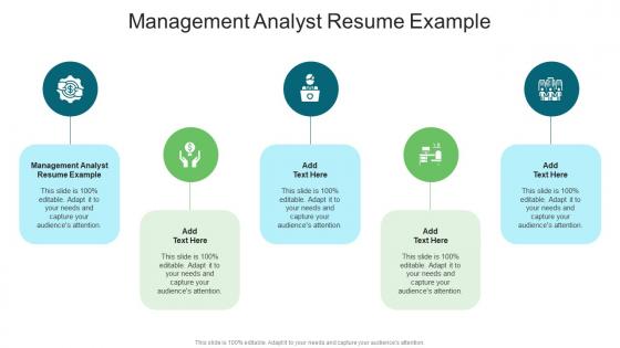 Management Analyst Resume Example In Powerpoint And Google Slides Cpb