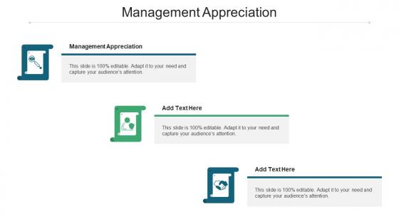 Management Appreciation Ppt Powerpoint Presentation Model Example Cpb