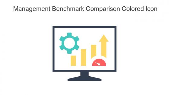 Management Benchmark Comparison Colored Icon In Powerpoint Pptx Png And Editable Eps Format