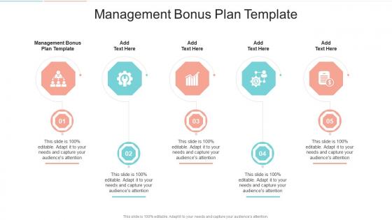Management Bonus Plan Template In Powerpoint And Google Slides Cpb