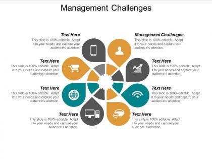 Management challenges ppt powerpoint presentation diagram graph charts cpb
