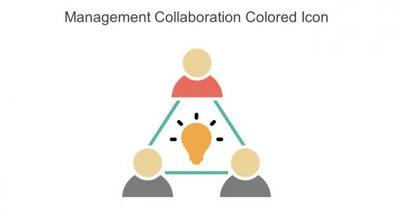 Management Collaboration Colored Icon In Powerpoint Pptx Png And Editable Eps Format