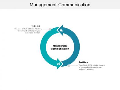 Management communication ppt powerpoint presentation portfolio icon cpb