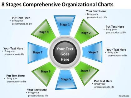 Management consultant business 8 stages comprehensive organizational charts powerpoint templates 0523