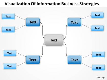 Management consultant visualization of information business strategies powerpoint templates 0528