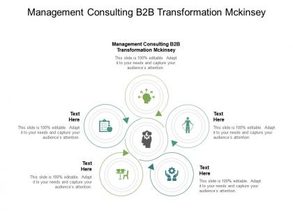 Management consulting b2b transformation mckinsey ppt powerpoint presentation outline deck cpb