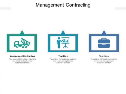 Management contracting ppt powerpoint presentation file outline cpb