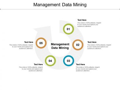 Management data mining ppt powerpoint presentation slides clipart images cpb