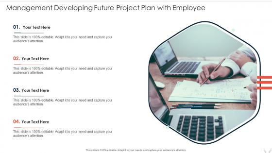 Management Developing Future Project Plan With Employee