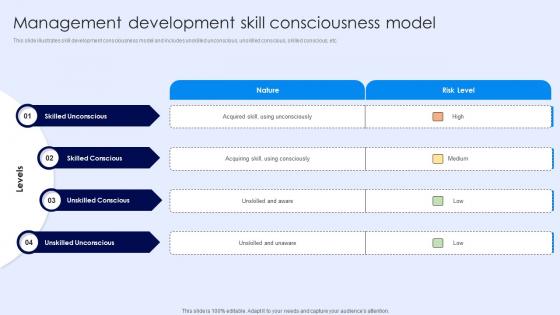 Management Development Skill Consciousness Model