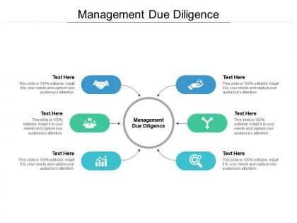 Management due diligence ppt powerpoint presentation outline rules cpb