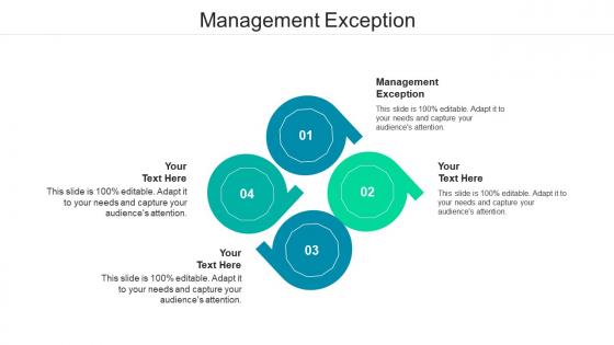 Management exception ppt powerpoint presentation slides inspiration cpb