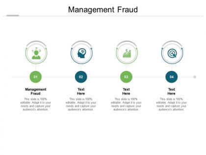 Management fraud ppt powerpoint presentation show graphics pictures cpb