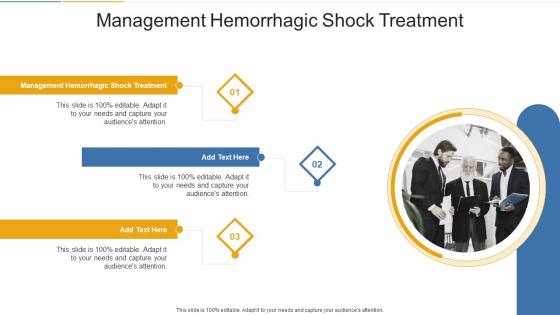Management Hemorrhagic Shock Treatment In Powerpoint And Google Slides Cpb