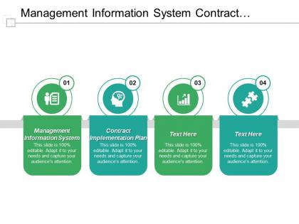 Management information system contract implementation plan project management assessment cpb