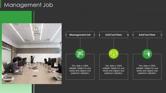 Management Job In Powerpoint And Google Slides Cpb