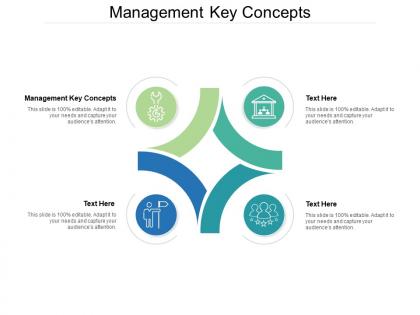 Management key concepts ppt powerpoint presentation show infographics cpb