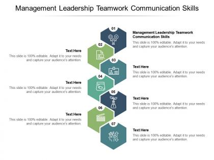 Management leadership teamwork communication skills ppt powerpoint presentation styles themes cpb