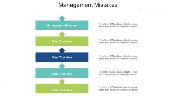 Management mistakes ppt powerpoint presentation file example topics cpb