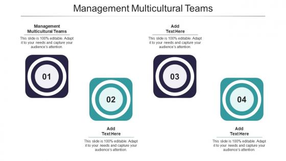 Management Multicultural Teams In Powerpoint And Google Slides Cpb