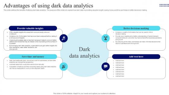 Management Of Redundant Data Advantages Of Using Dark Data Analytics