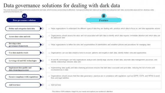 Management Of Redundant Data Governance Solutions For Dealing