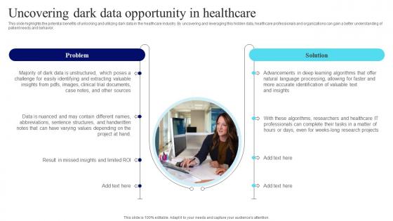Management Of Redundant Data Uncovering Dark Data Opportunity In Healthcare