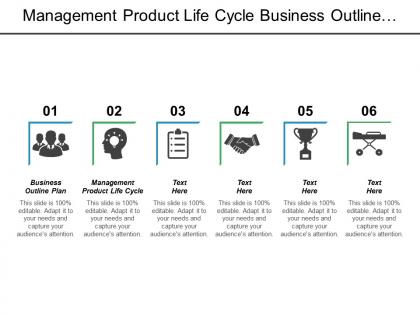 Management product life cycle business outline plan market segmentation cpb