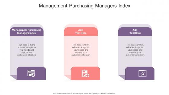 Management Purchasing Managers Index In Powerpoint And Google Slides Cpb