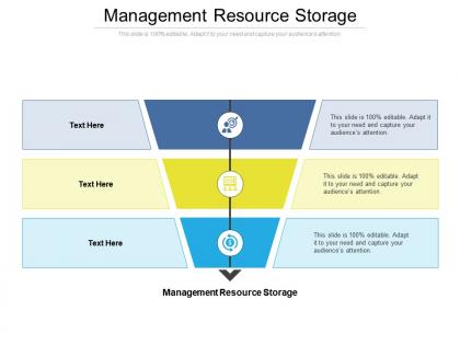 Management resource storage ppt powerpoint presentation summary images cpb
