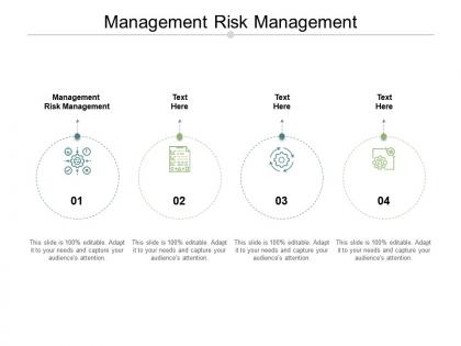 Management risk management ppt powerpoint presentation summary smartart cpb