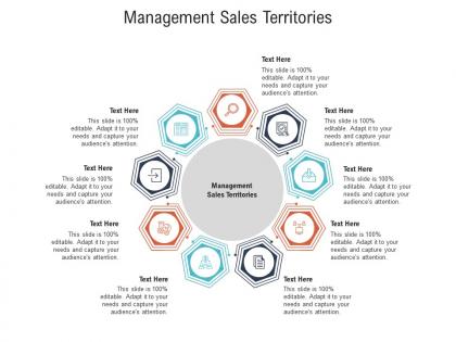 Management sales territories ppt powerpoint presentation styles design templates cpb
