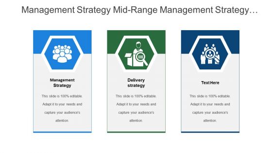 Management strategy mid range management strategy delivery strategy