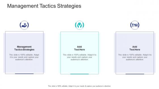 Management Tactics Strategies In Powerpoint And Google Slides Cpb