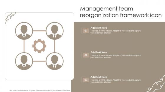 Management Team Reorganization Framework Icon