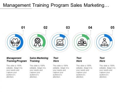 Management training program sales marketing training marketing tool