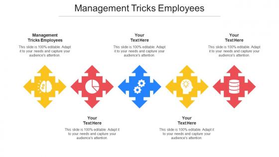 Management Tricks Employees Ppt Powerpoint Presentation Model Show Cpb