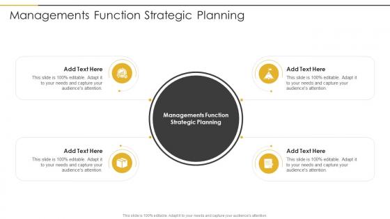 Managements Function Strategic Planning In Powerpoint And Google Slides Cpb