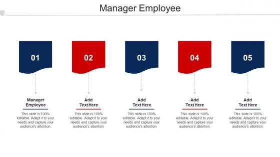Manager Employee Ppt Powerpoint Presentation Gallery Shapes Cpb