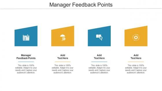 Manager Feedback Points Ppt Powerpoint Presentation Model Slides Cpb