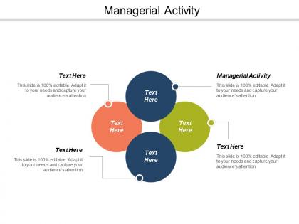 Managerial activity ppt powerpoint presentation model ideas cpb