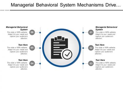Managerial behavioral system mechanisms drive continuous product service