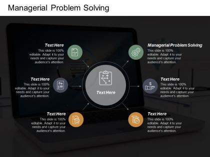 Managerial problem solving ppt powerpoint presentation infographic template introduction cpb