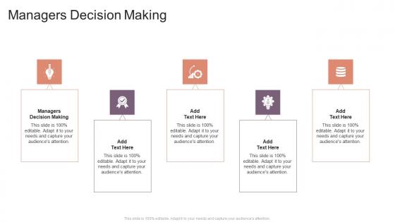 Managers Decision Making In Powerpoint And Google Slides Cpb
